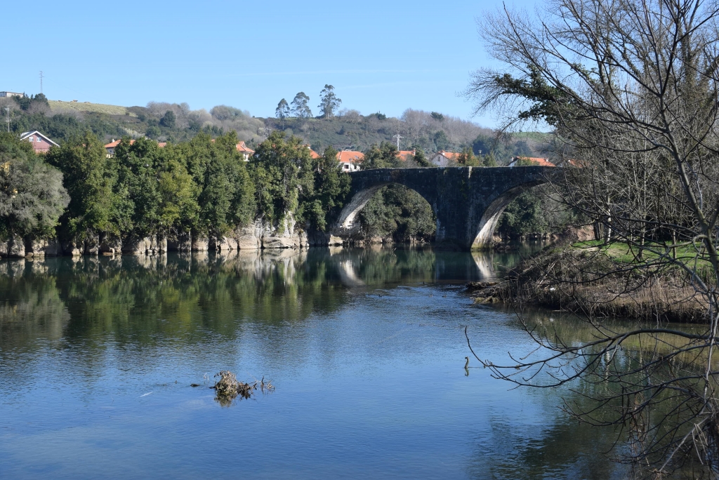 Medieval bridge of Arce-Oruña