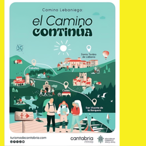 El Camino Cotinua. Turismo de Cantabria